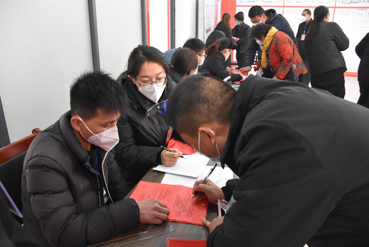 暖民心 惠民生 促发展——蒙阴街道徐家沟安置区第一轮选房工作顺利完成